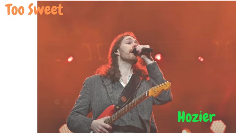 Hozier Too Sweet Lyric Trend Setter 2024